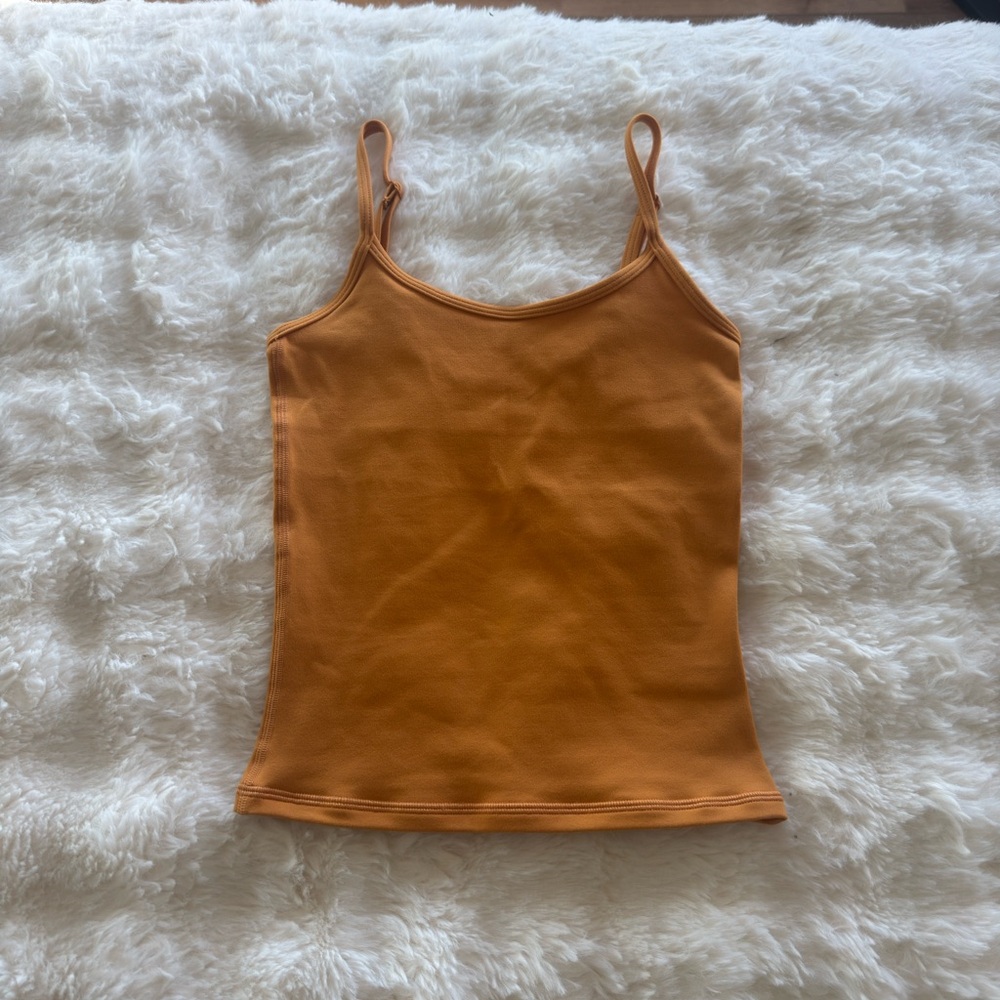 Aritzia Orange Tank Top